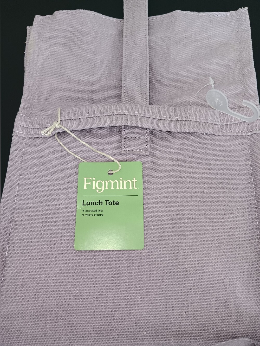 Figmint Lavender Lunch Tote Insulated